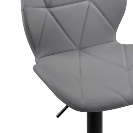 Барный стул Woodville Trio light gray / black